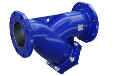 Фильтр магнитный фланцевый LD ФМФ У-образный чугунный DN150 PN 16