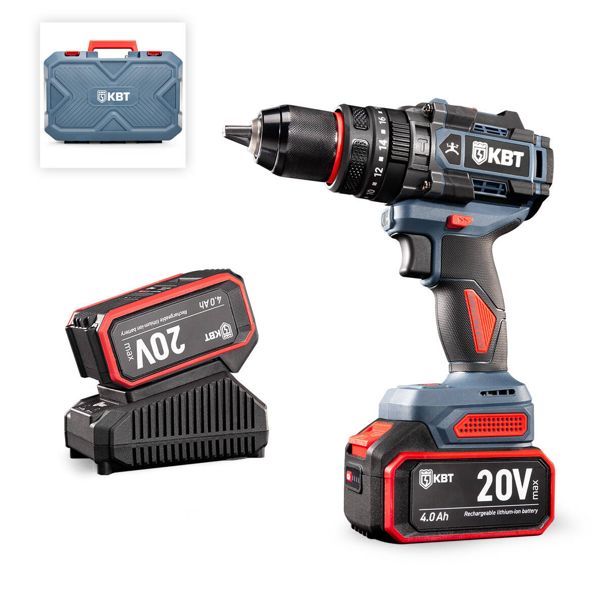 DB-20-160 серия ПРОФИ КВТ DB-20-160 серия ПРОФИ Дрель-шуруповерт