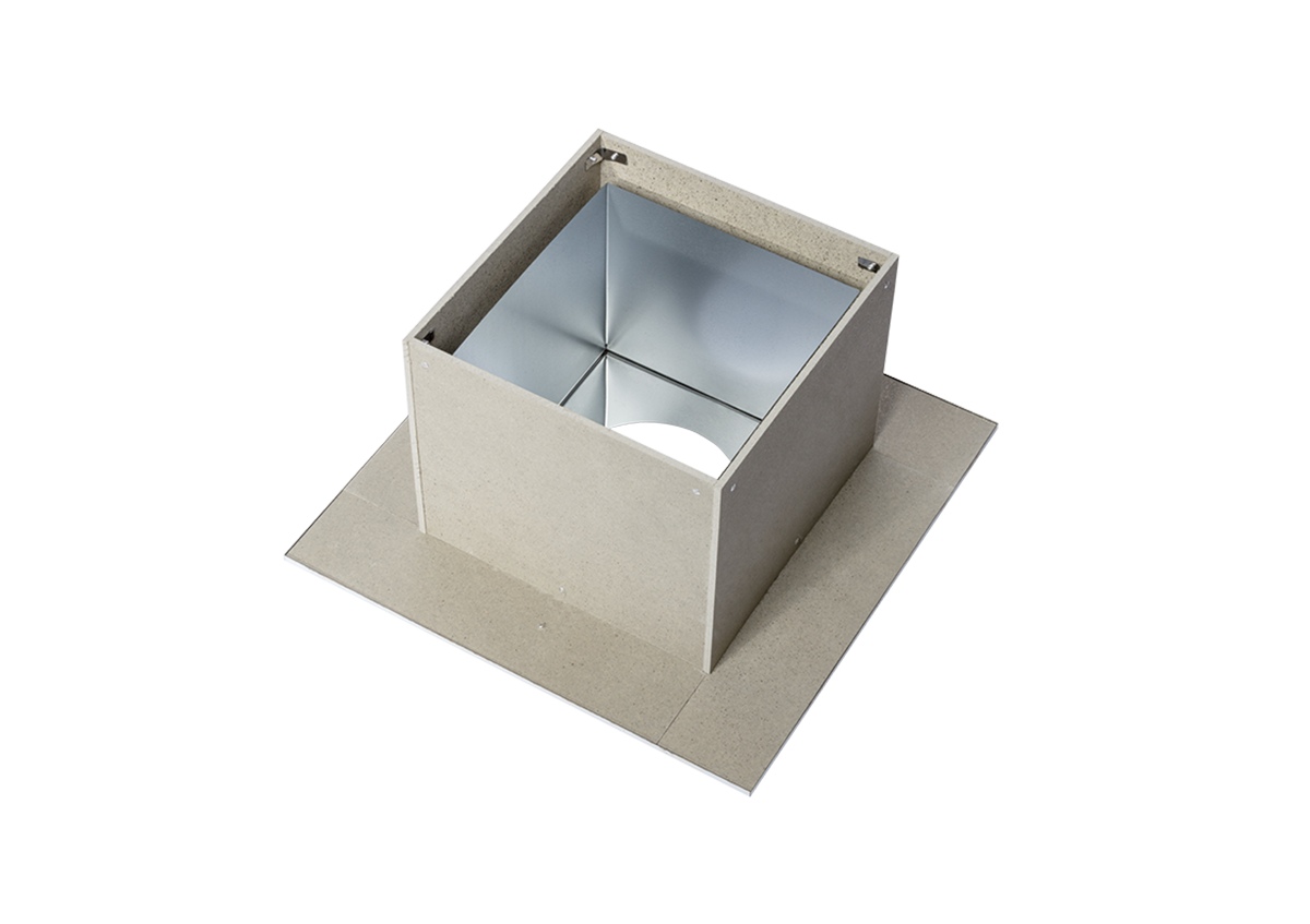 Потолочно проходной узел Н(430/0,5 мм + мин.) max t=600° C Ф280