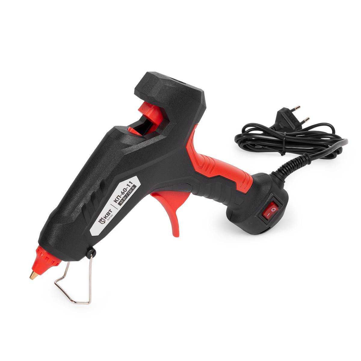 КП-60-11 серия ПРОФИ КВТ КП-60-11 серия ПРОФИ Пистолет клеевой 60 Вт с диаметром стержня 11 мм