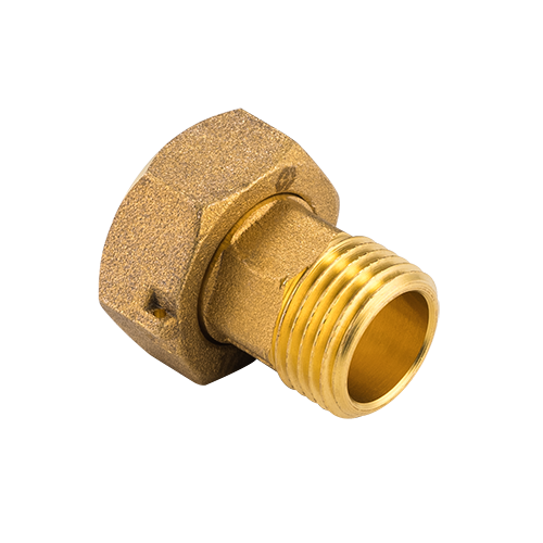 Штуцер для присоединения счетчика MVI 1/2" x 3/4"