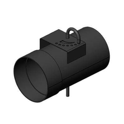 Патрубок дымохода Енисей-12 (D=120мм, L=165мм) горизонтальный