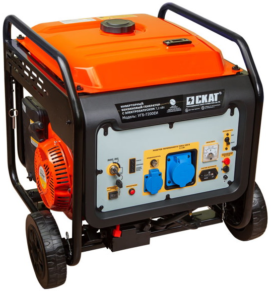 Установка генераторная бензиновая УГБ-7200ЕИ