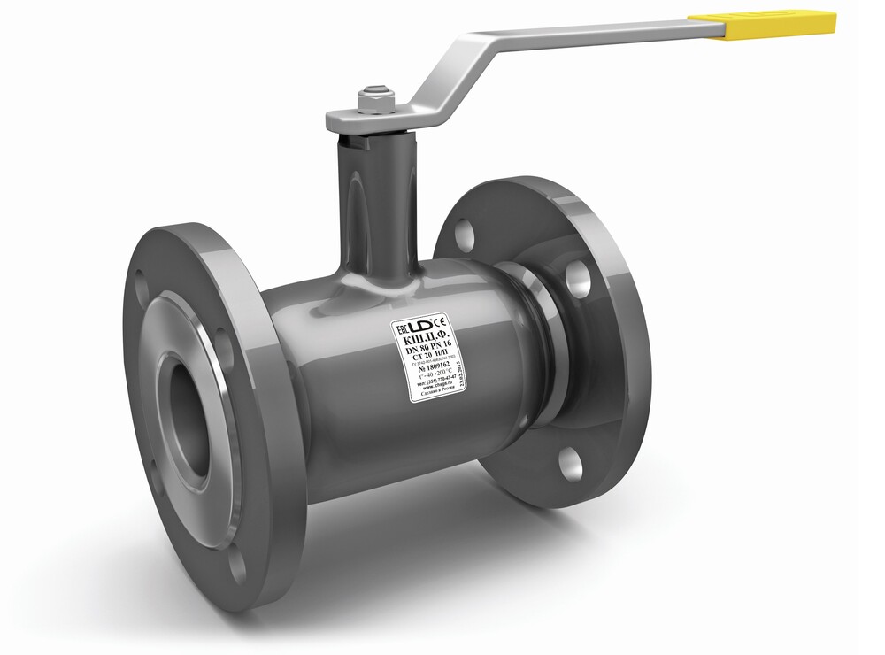 Кран шаровый LD КШЦФ из стали 20 Ду65 Ру2,5МПа