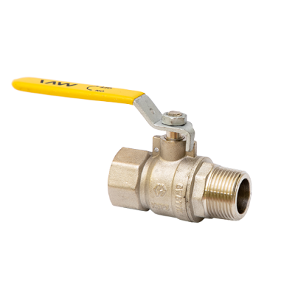 Кран Газовый MVI 3/4"внутренняя-наружная, ручка рычаг