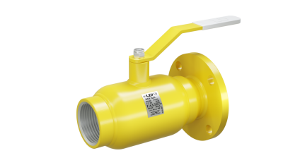 Кран шаровый LD КШЦК Gas 050.040.П/П.02. (муфта/фланец) из стали 20 Ду50 Ру4,0МПа