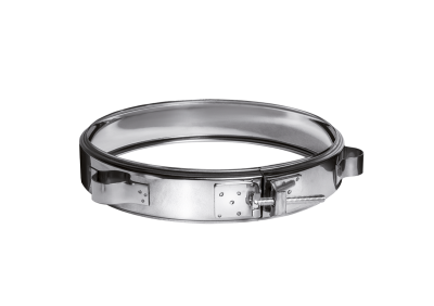 Хомут обжимной под растяжку (430/0,5 мм) Ф400