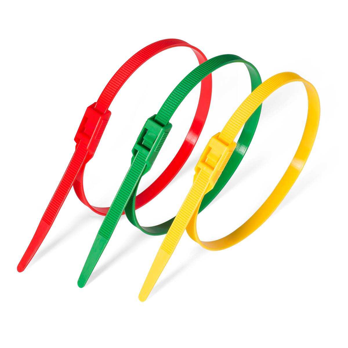 КСГ 8х400 (красн) (100шт) Fortisflex КСГ 8х400 (красн) (100шт) Стяжка нейлоновая