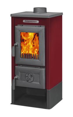 Печь-камин HOSSEVEN 9008 MAXI BURGUNDY