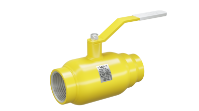 Кран шаровый LD КШЦК Gas 050.040.Н/П.02. (приварка/муфта) из стали 20 Ду50 Ру4,0МПа