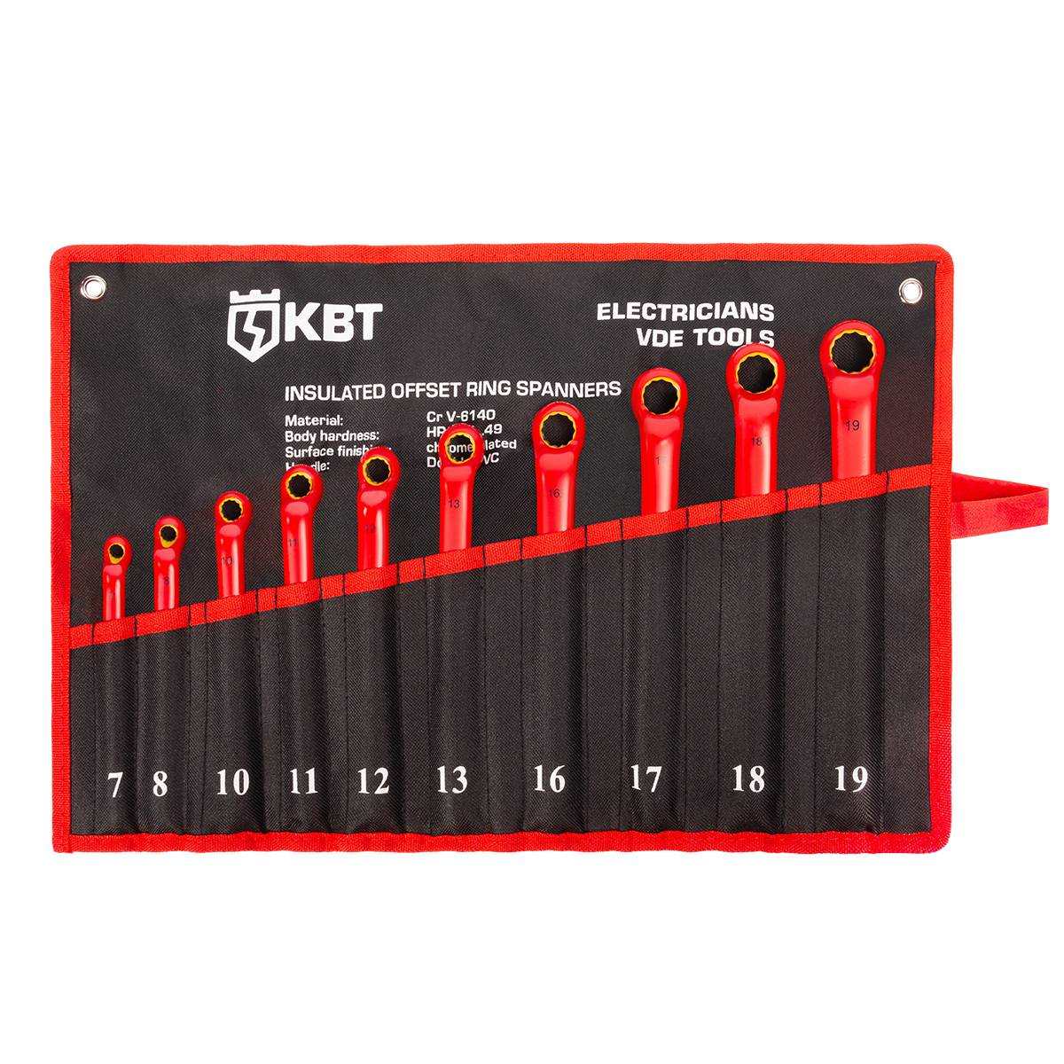 НИИ-23 серия ЭКСПЕРТ КВТ НИИ-23 серия ЭКСПЕРТ Набор диэлектрических накидных ключей