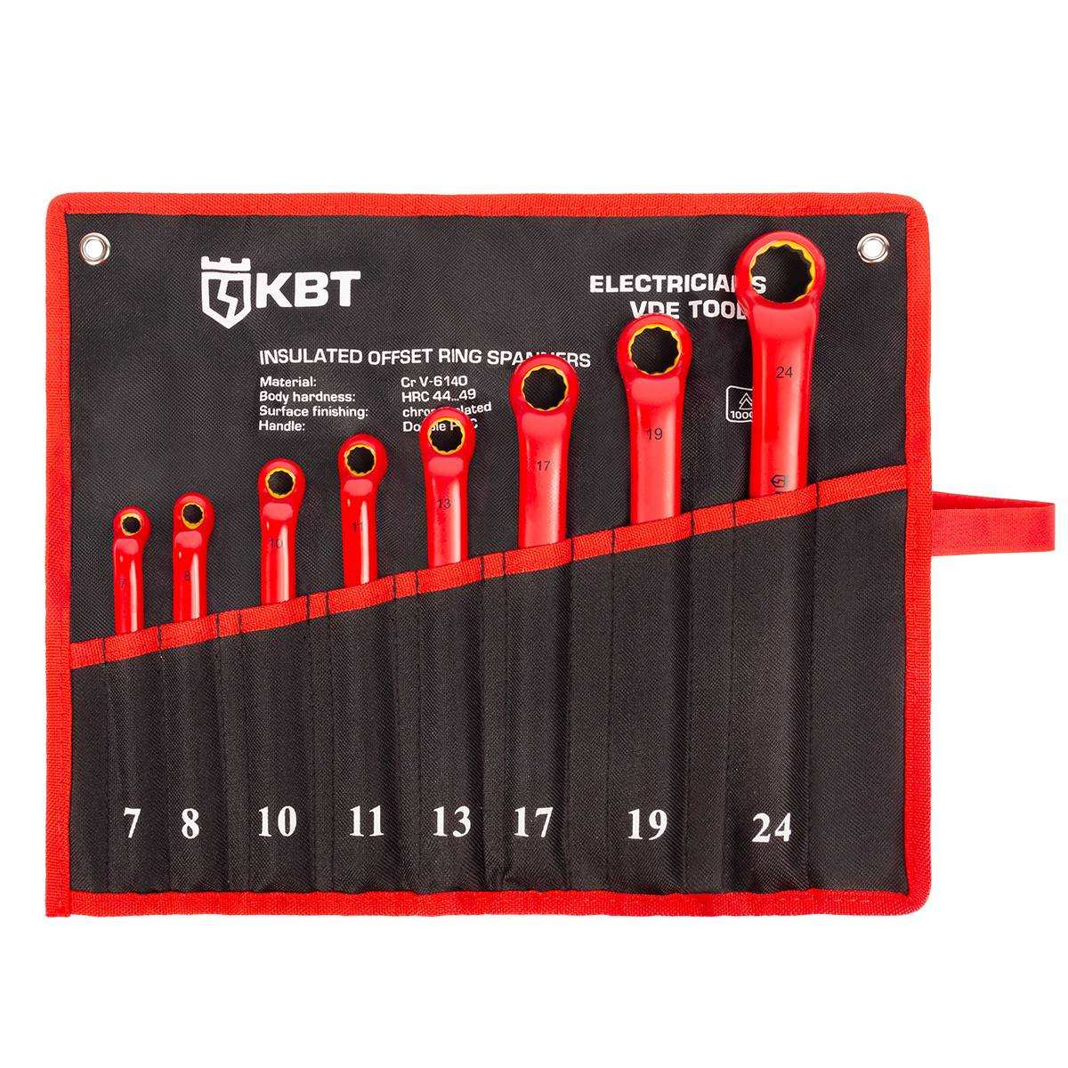 НИИ-25 серия ЭКСПЕРТ КВТ НИИ-25 серия ЭКСПЕРТ Набор диэлектрических накидных ключей