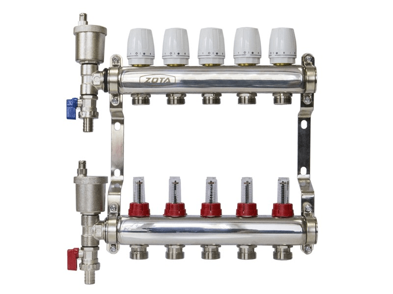 Коллектор нержавеющий в сборе ZOTA 10 выходов