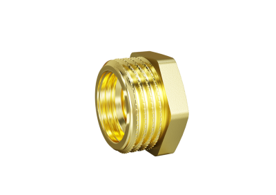 Футорка LD Pride DN50х40 (2"НР х 1 1/2" ВР) латунь с биркой