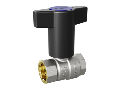 Кран шаровой латунный LD Pride 47.20.В-В.ТР Ду 20 Ру 40 Т-рукоятка с биркой