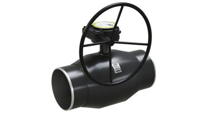 Кран шаровый LD КШЦПР Regula из стали 09Г2С Ду150/125 Ру2,5МПа с редуктором