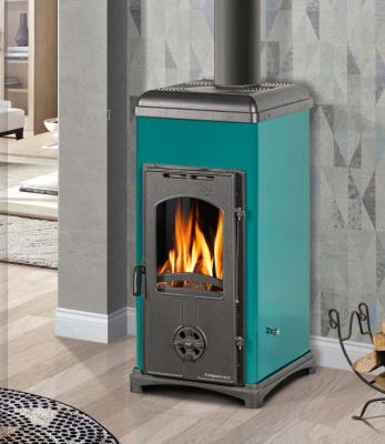 Печь-камин HOSSEVEN 9005 GREEN