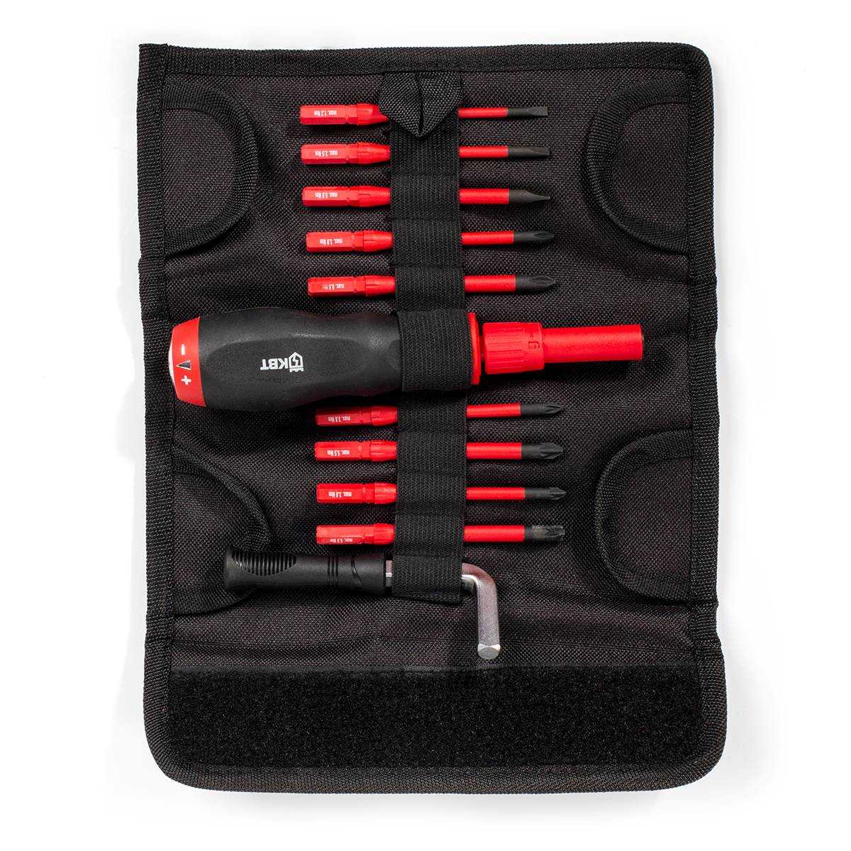 НИО-3309 серия СЛИМ КВТ НИО-3309 серия СЛИМ Набор диэлектрических динамометрических отверток