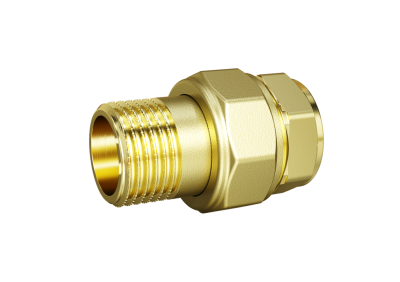 Сгон разъемный (американка) LD Pride DN15 (1/2") ВР/НР латунь с биркой