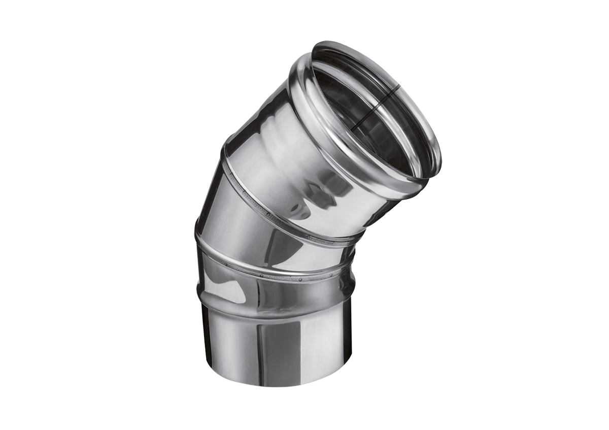 Колено 3 сек. угол 135° (430/0,5 мм) Ф80