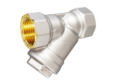 Фильтр косой латунный LD Pride 57.25.В-В Ду25 Ру40 с биркой