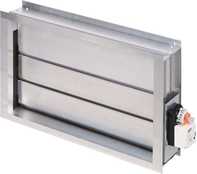 Клапан воздушный с электроприводом GRUNER DRr 300x150+227-230-05