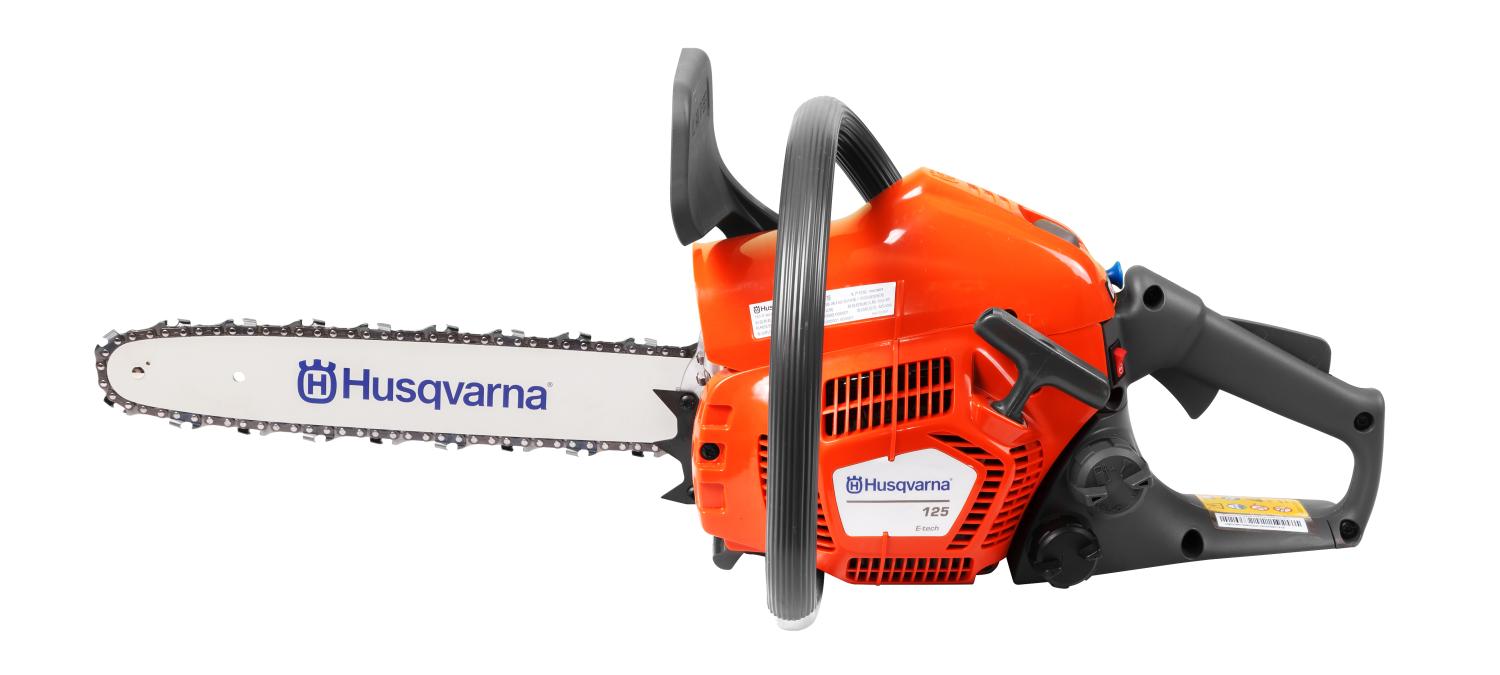 Пила бензиновая Husqvarna 125 (шина 35см-1,3мм, цепь 3/8-52 звена)