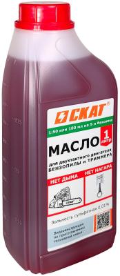 Масло "СКАТ" для 2-тактного двигателя бензопилы 0,95 л