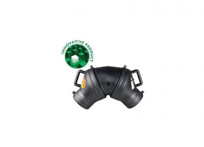 Подвижный электросварной отвод вода Tega PE 100 110 SDR26