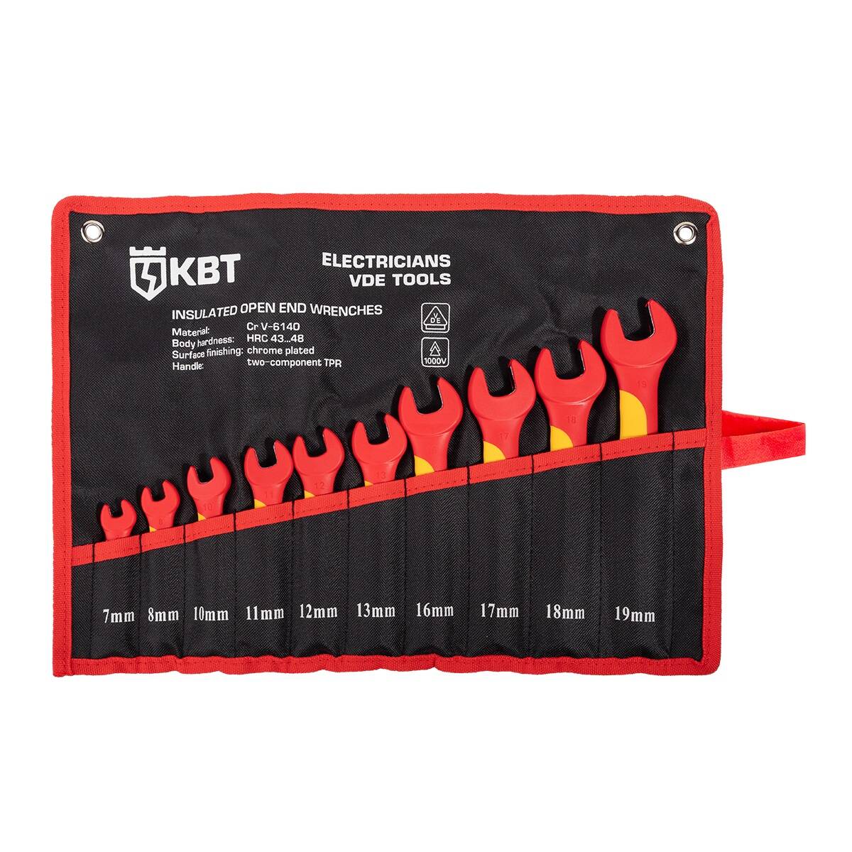 НИК-Р-10 серия ПРОФИ КВТ НИК-Р-10 серия ПРОФИ Набор диэлектрических однорожковых ключей