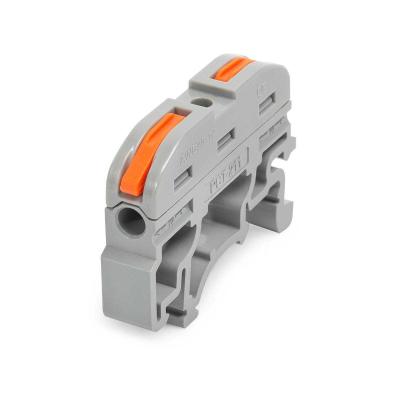 СМК 222-2411 на DIN-рейку КВТ СМК 222-2411 на DIN-рейку Клемма проходная