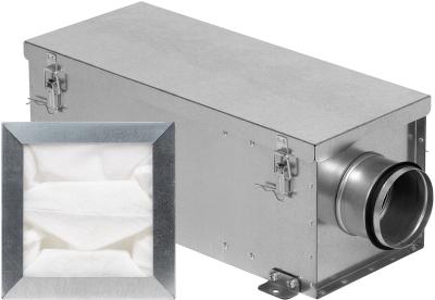 Комплект фильтр-бокс карманный FBCr-P 100 и фильтр карманный (материал) FCP 100 (G4-EU4)