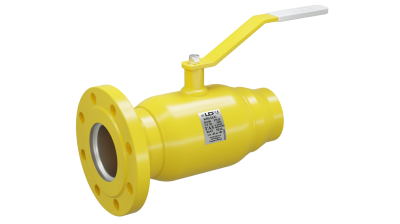 Кран шаровый LD КШЦК Gas 050.016.П/П.02. (фланец/приварка) из стали 20 Ду50 Ру1,6МПа