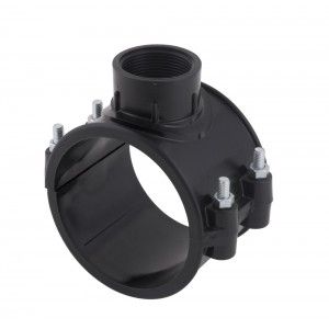 Седловая врезка ПНД компрессионная 140х1 1/2" POELSAN (Турция)