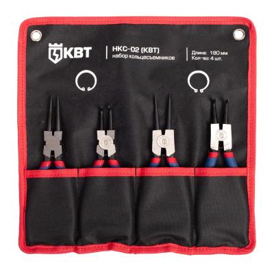 НКС-02 серия МАСТЕР КВТ НКС-02 серия МАСТЕР Набор съемников стопорных колец