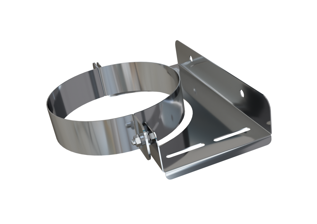 Стеновой хомут ( AISI 430/1мм) Ф250