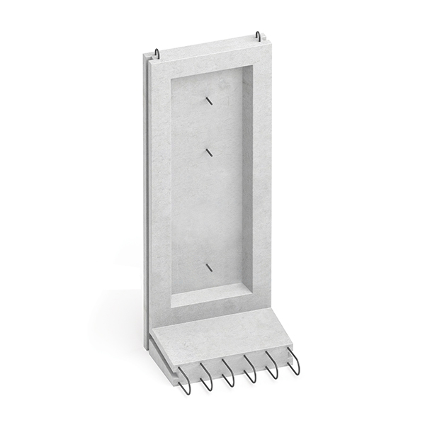 Стеновой блок коллектора КС-21д