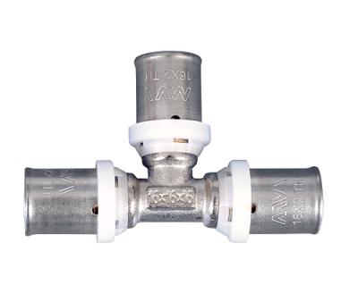 Пресс-фитинг тройник равносторонний MVI 16
