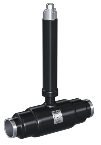 Кран шаровый LD для подземной установки КШЦП Gas 100/080.025.Н/П.02. из стали 20 Ду100/80 Ру2,5МПа Н=1430мм