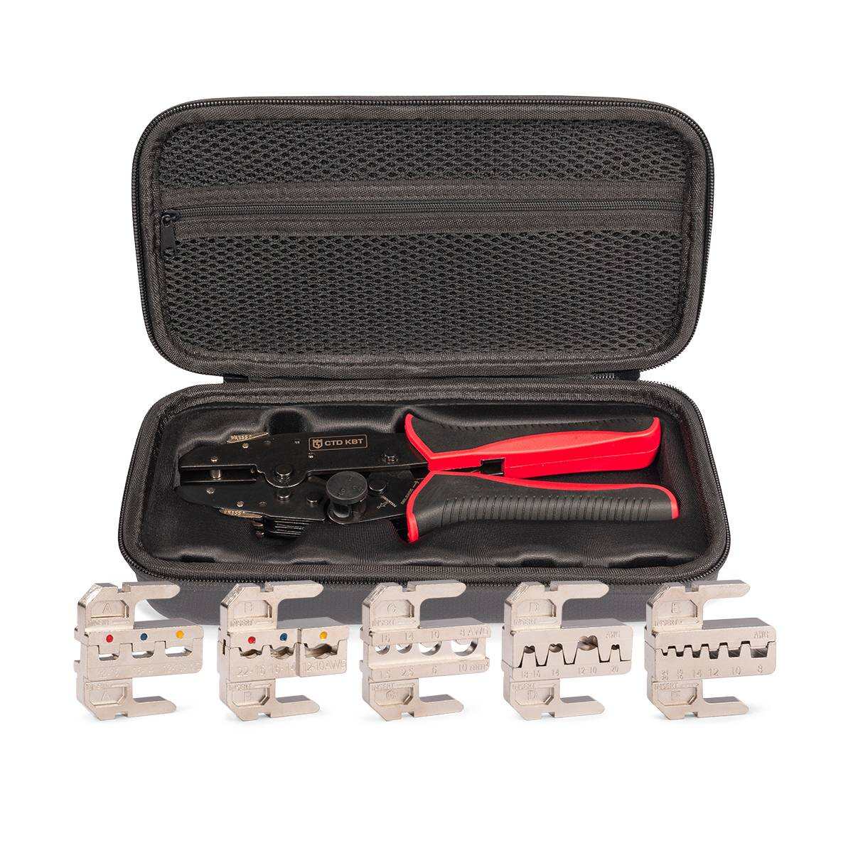 CTD+5 серия QUICK PRO КВТ CTD+5 серия QUICK PRO Пресс-клещи с набором матриц