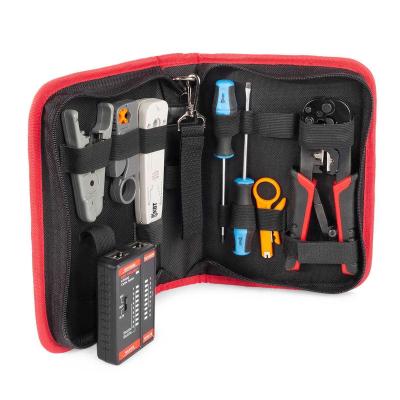 LAN-8 серия ПРОФИ КВТ LAN-8 серия ПРОФИ Набор для работ с сетевым кабелем