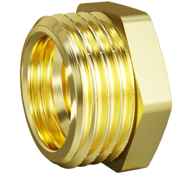 Футорка LD Pride DN25х15 (1"НР х 1/2" ВР) латунь