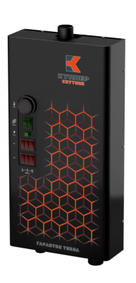 Отопительный котел КУППЕР Спутник (2.0) - 15 черный