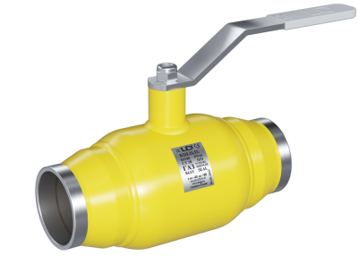 Кран шаровый LD КШЦП Gas 150.025.П/П.02. из стали 20 Ду150 Ру2,5МПа