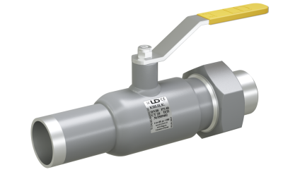 Кран шаровый LD КШЦК из стали 20 Ду15 Ру2,5МПа полнопроходной (приварка/штуцер)