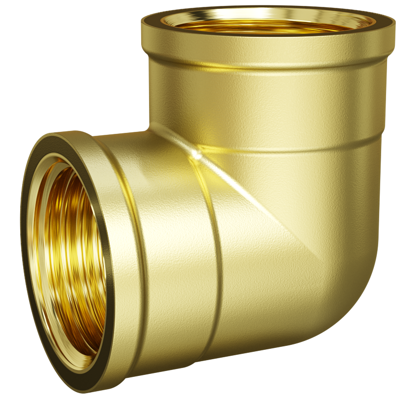 Угол 90 гр LD Pride DN25 (1") ВР/ВР латунь