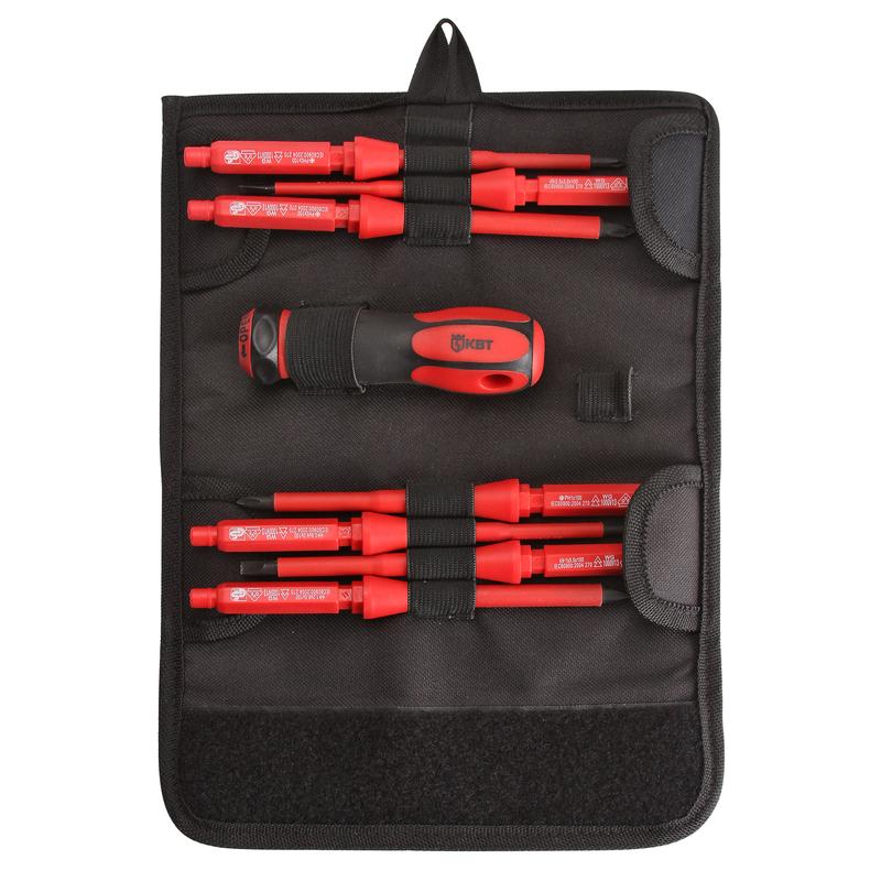 НИО-1107 серия ПРОФИ КВТ НИО-1107 серия ПРОФИ Набор диэлектрических отверток