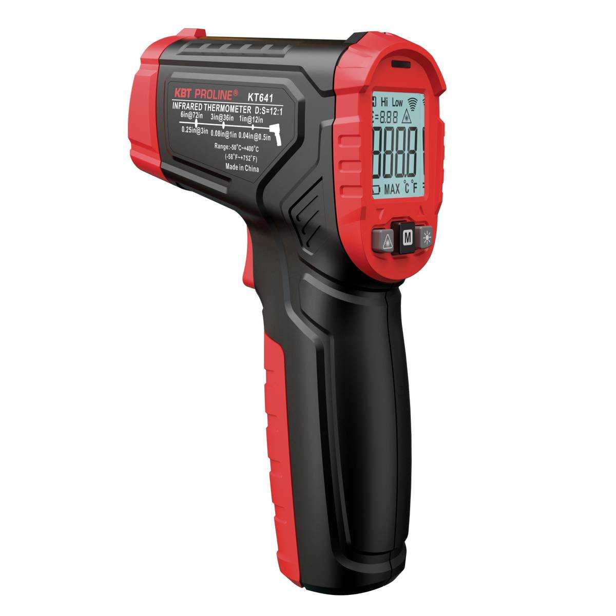 KT 641B серия PROLINE КВТ KT 641B серия PROLINE Пирометр бесконтактный цифровой