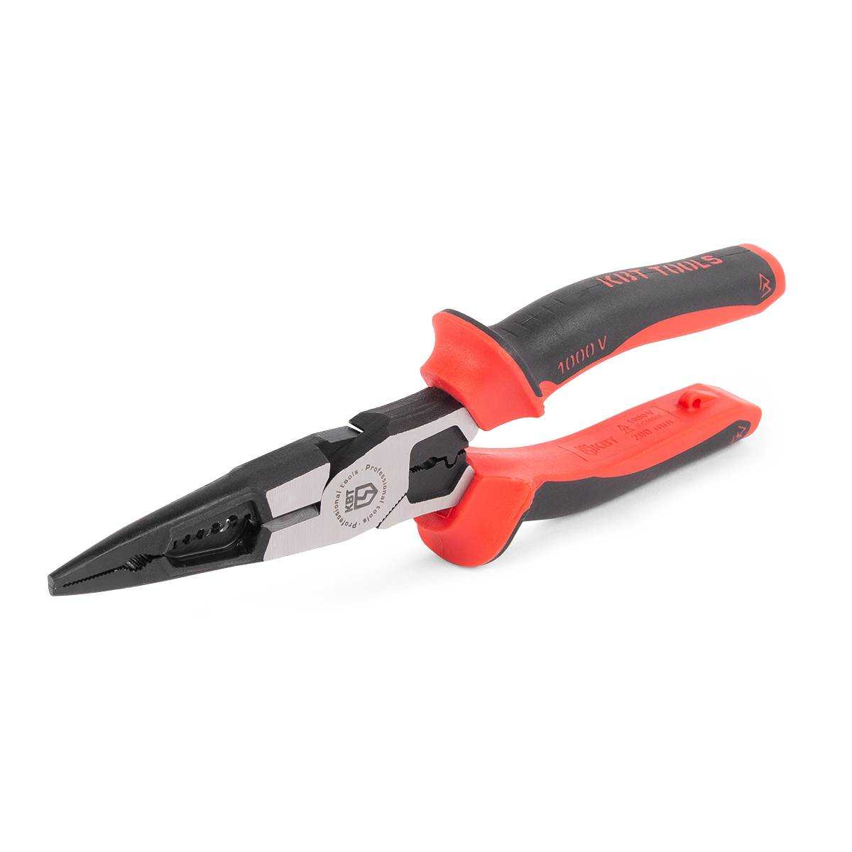 Длинногубцы многофункциональные диэлектрические 200 мм серия СТАНДАРТ КВТ Длинногубцы многофункциональные диэлектрические 200 мм серия СТАНДАРТ