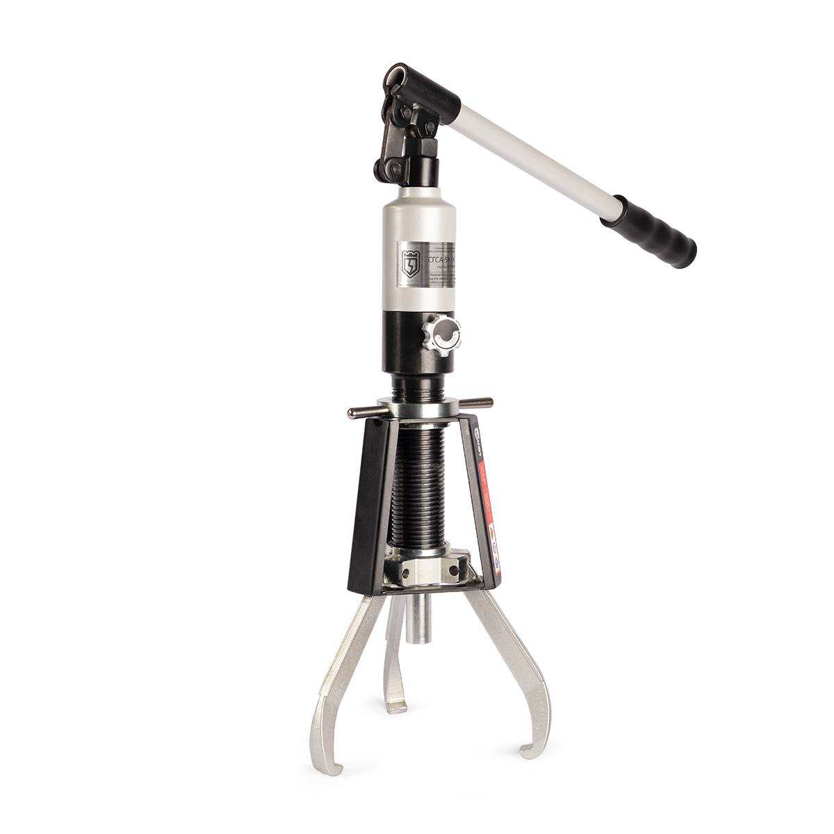 СГСА-5К серия ПРОФИ КВТ СГСА-5К серия ПРОФИ Съемник гидравлический самоцентрирующийся автономный